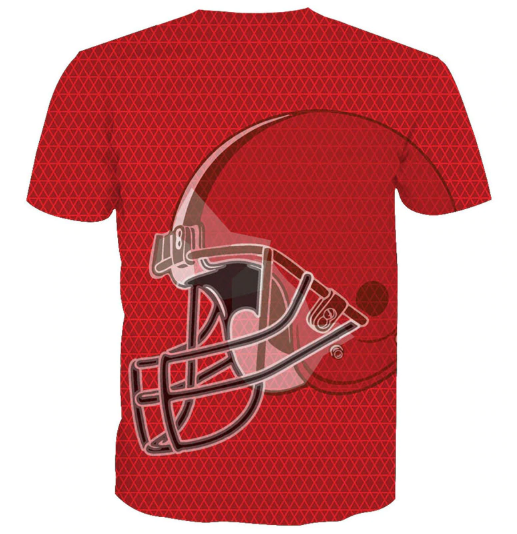Arizona Cardinals Stylized Logo 3D T-Shirt - Image 2