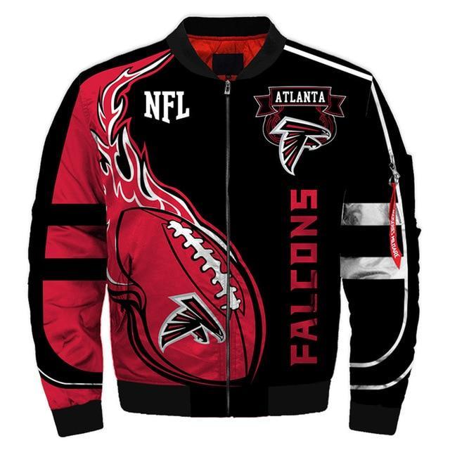 Atlanta Falcons 3D Bomber Jacket