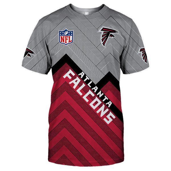 Atlanta Falcons Logo In Chest 3D Printed T-Shirt