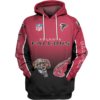 Atlanta Falcons Name In Sleeve 3D Pullover Hoodie