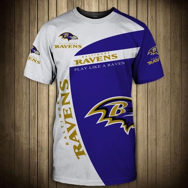 Baltimore Ravens Symbol 3D Printed T-Shirt