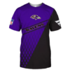 Baltimore Ravens Top Logo 3D T-Shirt