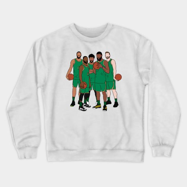 Boston Celtics Pullover Crewneck Sweatshirt V10 - Image 2