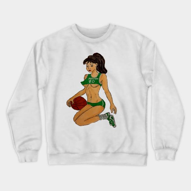 Boston Celtics Pullover Crewneck Sweatshirt V11 - Image 2