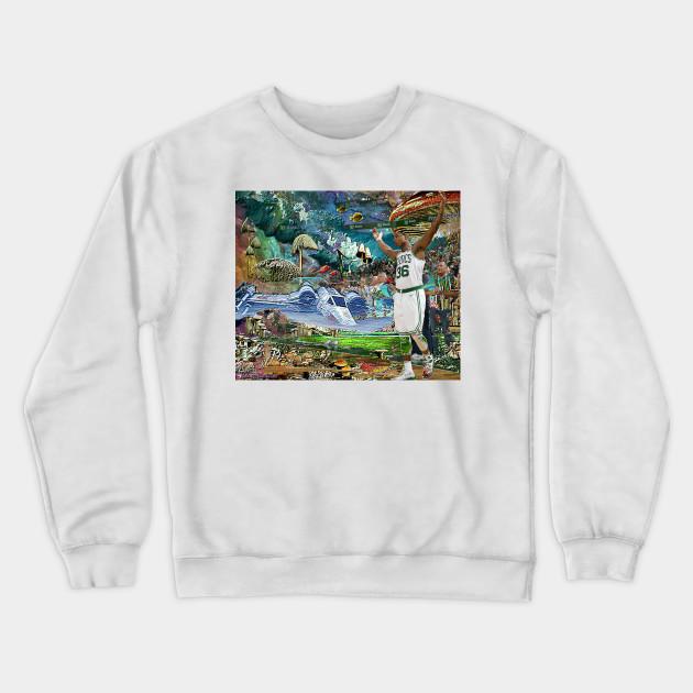 Boston Celtics Pullover Crewneck Sweatshirt V14 - Image 2