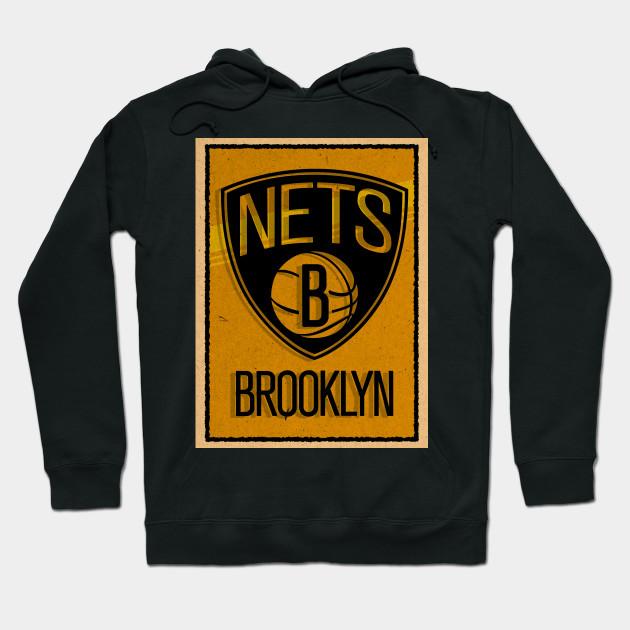 Brooklyn Nets Pullover Hoodie V2
