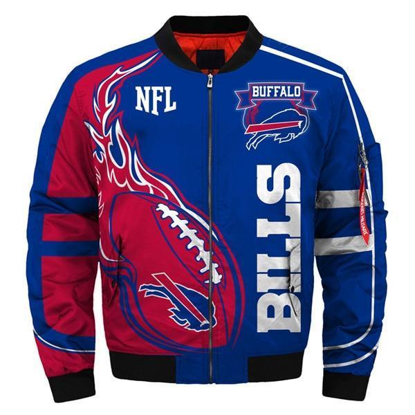 Buffalo Bills 3D Bomber Jacket