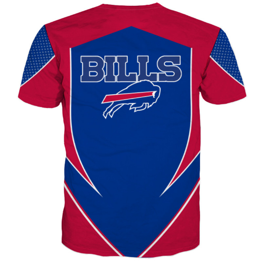 Buffalo Bills Logo 3D Printed T-Shirt - Image 2