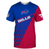Buffalo Bills Top Logo 3D T-Shirt