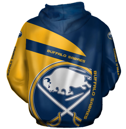 Buffalo Sabres Symbol 3D Printed Pullover Hoodie - Image 2