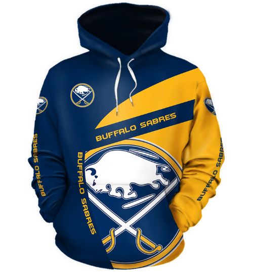 Buffalo Sabres Symbol 3D Printed Pullover Hoodie