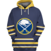 Buffalo Sabres Symbol 3D Pullover Hoodie