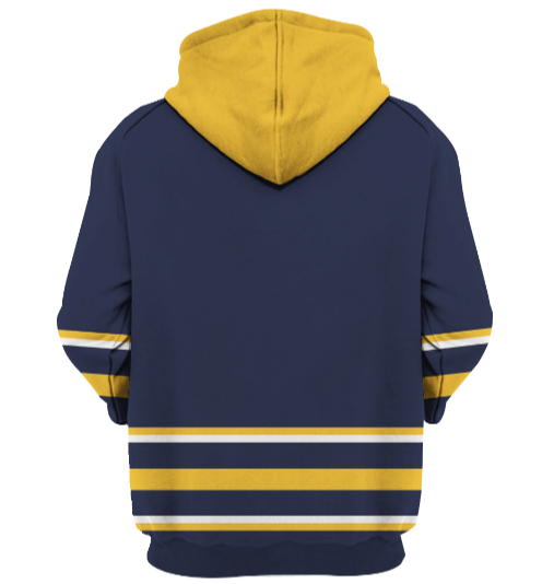 Buffalo Sabres Symbol 3D Zipper Hoodie Jacket - Image 2