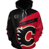 Calgary Flames Symbol 3D Printed Pullover Hoodie