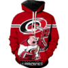 Carolina Hurricanes Logo 3D Printed Pullover Hoodie