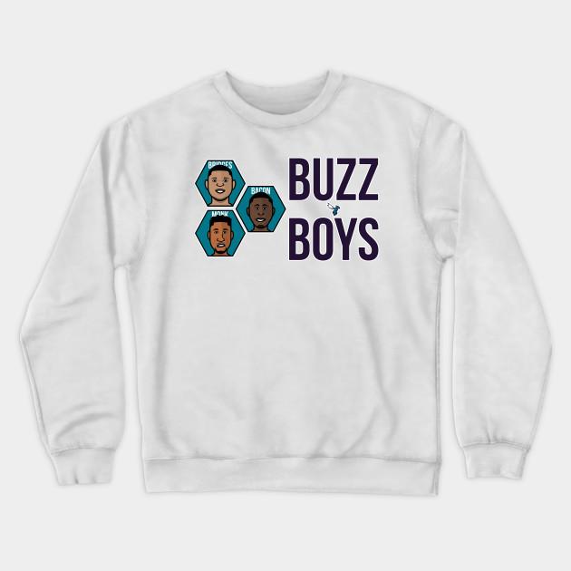 Charlotte Hornets Pullover Crewneck Sweatshirt V6 - Image 2