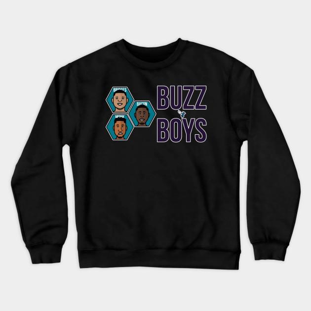 Charlotte Hornets Pullover Crewneck Sweatshirt V6