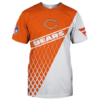 Chicago Bears Top Logo 3D T-Shirt