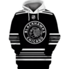 Chicago Blackhawks Symbol 3D Pullover Hoodie