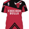 Chicago Bulls Logo 3D Printed T-Shirt