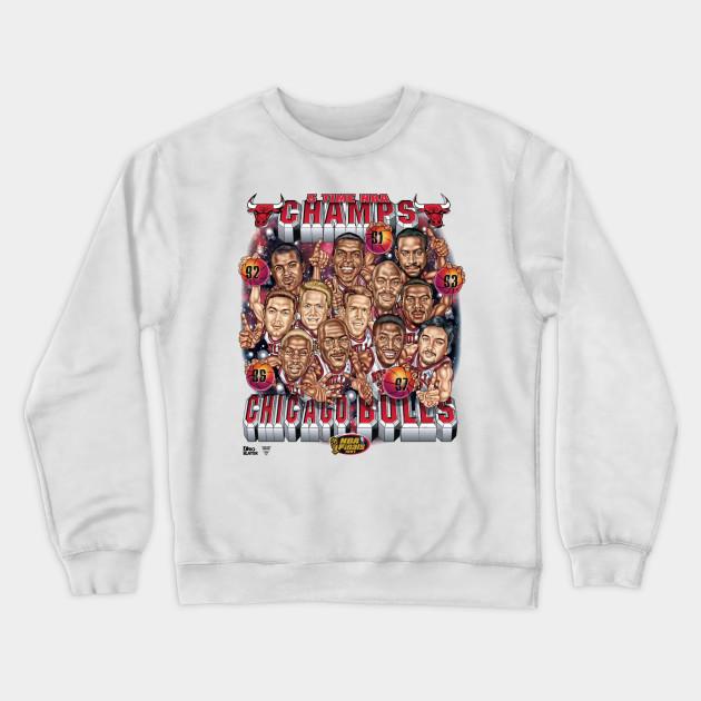 Chicago Bulls Pullover Crewneck Sweatshirt V10