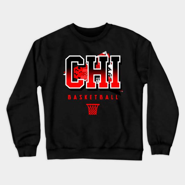 Chicago Bulls Pullover Crewneck Sweatshirt V23