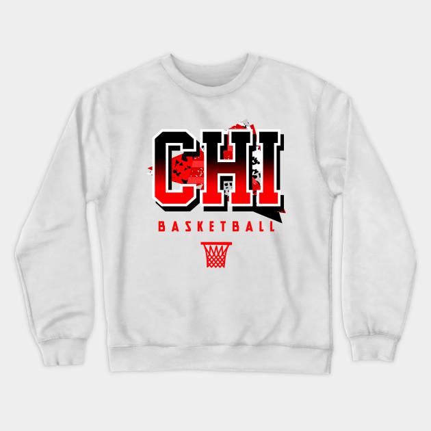 Chicago Bulls Pullover Crewneck Sweatshirt V23 - Image 2