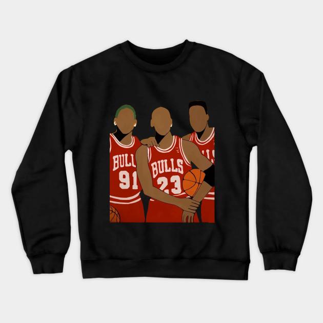 Chicago Bulls Pullover Crewneck Sweatshirt V39