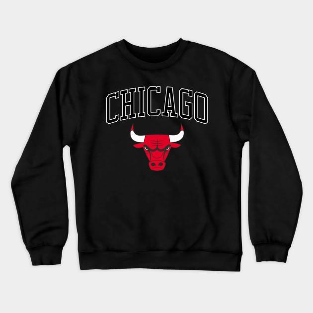 Chicago Bulls Pullover Crewneck Sweatshirt V4