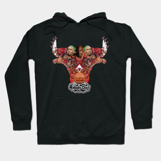 Chicago Bulls Pullover Hoodie V10