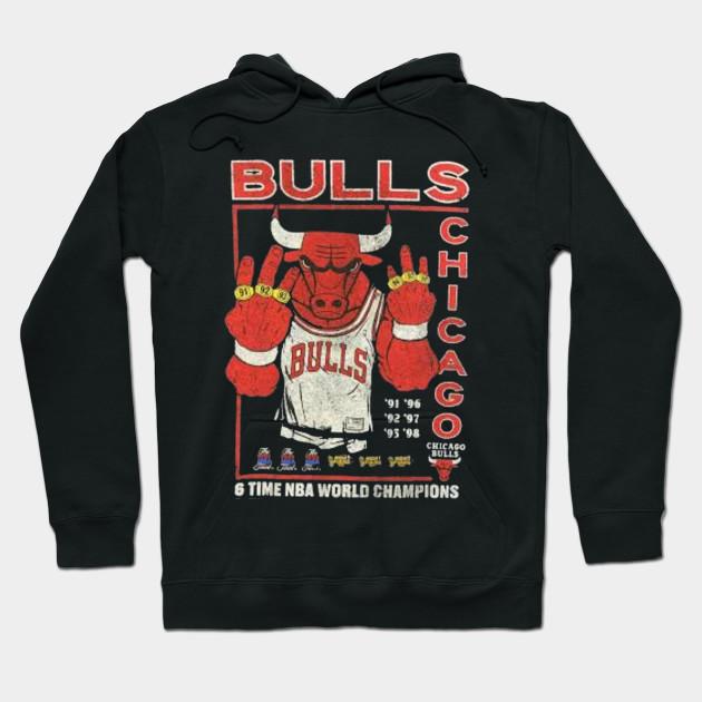Chicago Bulls Pullover Hoodie V2