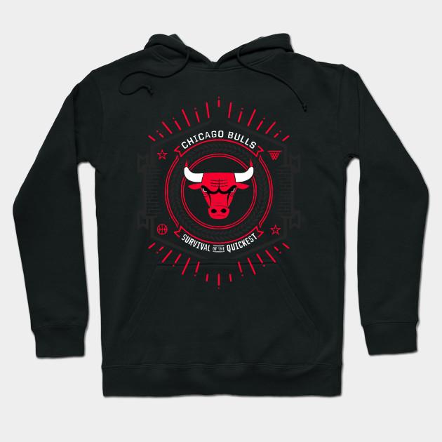Chicago Bulls Pullover Hoodie V9