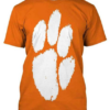 Clemson Tigers Logo 3D Printed T-Shirt