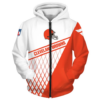 Cleveland Browns Top Logo 3D Zipper Hoodie Jacket