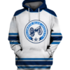 Columbus Blue Jackets Symbol 3D Pullover Hoodie