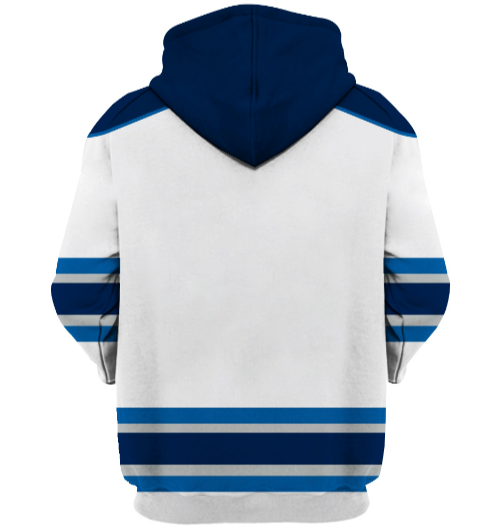Columbus Blue Jackets Symbol 3D Zipper Hoodie Jacket - Image 2