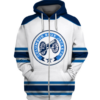 Columbus Blue Jackets Symbol 3D Zipper Hoodie Jacket