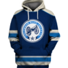 Columbus Blue Jackets Symbol Dark 3D Pullover Hoodie