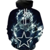 Dallas Cowboys Symbol 3D Printed Pullover Hoodie