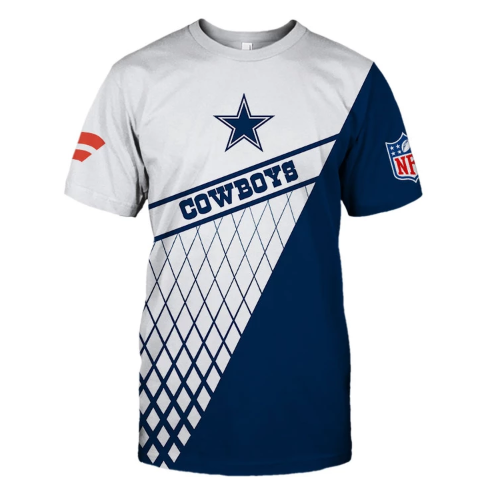 Dallas Cowboys Top Logo 3D T-Shirt