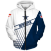 Dallas Cowboys Top Logo 3D Zipper Hoodie Jacket