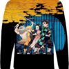 Demon Slayer - Kimetsu No Yaiba 3D Crewneck Sweatshirt V1