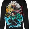 Demon Slayer - Kimetsu No Yaiba 3D Crewneck Sweatshirt V2