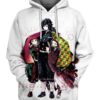 Demon Slayer - Kimetsu No Yaiba 3D Pullover Hoodie V4