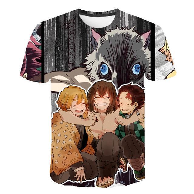 Demon Slayer - Kimetsu No Yaiba 3D T-Shirt V5