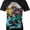 Demon Slayer - Kimetsu No Yaiba 3D T-Shirt V6