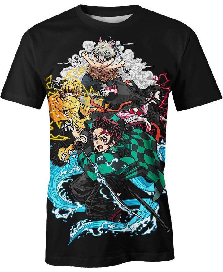 Demon Slayer - Kimetsu No Yaiba 3D T-Shirt V6