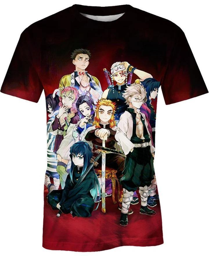Demon Slayer - Kimetsu No Yaiba 3D T-Shirt V8