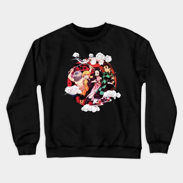 Demon Slayer - Kimetsu No Yaiba Pullover Hoodie Sweatshirt V12 - Image 2