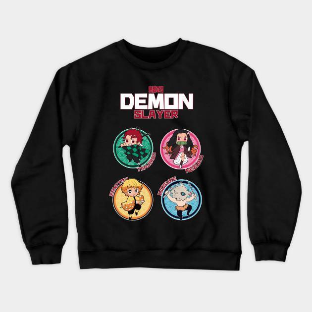 Demon Slayer - Kimetsu No Yaiba Pullover Hoodie Sweatshirt V15 - Image 2